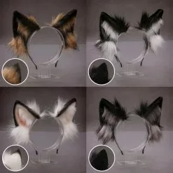 GOHAND Faux Fur Wolf Ears Headband Realistic Furry Animal Hair Hoop Cosplay Costume 11 GOHAND Faux Fur Wolf Ears Headband Realistic Furry Animal Hair Hoop Cosplay Costume -Zentai shop online 2021 New Faux Fur Wolf Ears Headband Realistic Furry Animal Hair Hoop Cosplay Costume 5.jpg 640x640q80 5.jpg 5