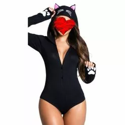 Cosplay&ware Sexy Hooded Catsuit V-neck Women’s Jumpsuit Pajamas Women Casual Cat Bee Rabbit Long Sleeve -Zentai shop online 2021 Sexy Hooded Catsuit Sexy V neck Women s Jumpsuit Pajamas Women Casual Cat Bee Rabbit 3.jpg 640x640q80 3.jpg 3