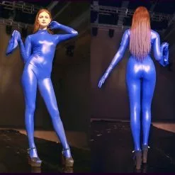 Ecoosexy 3pcs Set Woman Zip Open Crotch Catsuit Faux Leather Stage Straitjacket Zentai Full Tights Latex Leotard Pu Long Sleeve Jumpsuit -Zentai shop online 3pcs Set Woman Zip Open Crotch Catsuit Faux Leather Stage Straitjacket Zentai Full Tights Latex Leotard 4.jpg 640x640q80 4.jpg 4
