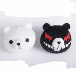 Cosplay&ware Anime Danganronpa Hair Clip Plush Props Enoshima Junko Monokuma Bear Girl Kawaii Cosplay Headwear