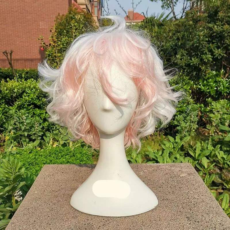 Cosplay&ware Komaeda Nagito Wig Danganronpa Cosplay Anime Hair Synthetic Heat Resistant Wigs & Cap 1 Cosplay&ware Komaeda Nagito Wig Danganronpa Cosplay Anime Hair Synthetic Heat Resistant Wigs & Cap