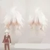 Anihut Komaeda Nagito Wig Danganronpa Cosplay Anime Hair Synthetic Heat Resistant
