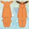 Cosplay&ware Anime Kurama Nine Tailed Fox Pajamas Cosplay Costume Adult Men Women Jumpsuits Flannel Home Sleepwear