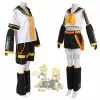 BIAMOXER Vocaloid Kagamine Rin Len Halloween Uniform Cosplay Costumes Tops & Shorts