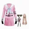 Cosplay&ware Anime Danganronpa V3 Miu Iruma Cosplay Costumes Women Dresses Sailor Suit School Uniform Sets