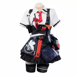Cosplay&ware Uwowo Honkai Impact 3rd X Eva Asuka Langley Soryu Cosplay Costume Shirt Skirt Outfits Halloween Carnival Suit