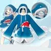 WOWO U Uwowo Hololive Cosplay Costume Shark Hat Suit Anime Costumes Girl Women Cute Blue Body