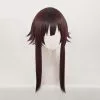 Anihut Megumin Cosplay Wig Anime God’s Blessing On This Wonderful World Synthetic Dark Red Hair Costumes