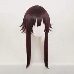 Anihut Megumin Cosplay Wig Anime God’s Blessing On This Wonderful World Synthetic Dark Red Hair Costumes
