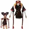 Rolecos Genshin Impact Cosplay Xinyan Costume Game For Women Halloween Suit Sexy Outfit