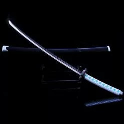 Cosplay&ware 255mm Anime Demon Slayer Cosplay Props Kimetsu No Yaiba Kamado Tanjirou The Katana Wheel Sword With Sheath Decoration -Zentai shop online 46563 5a5e34