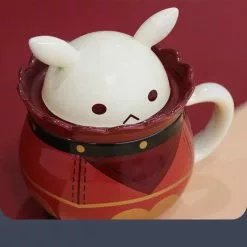 Cosplay&ware Anime Game Genshin Impact Klee Mug Water Cup Cosplay Prop Diy Bomb Coffee 11x15cm Xmas Gift For Kid 360ml