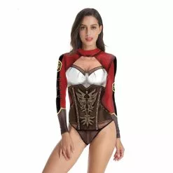 Cosplay&ware Vip Fashion One Piece Swimsuits Anime Game Women Clothing Sexy Elastic 3d Printing Cosplay Costumes Female Swimsuit