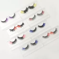 Cosplay&ware 1pairs 3d Mix Color False Lashes Natural Long Red Blue Purple Pink Eyelashes Dramatic Makeup Fake Lash Party For Cosplay 11 Cosplay&ware 1pairs 3d Mix Color False Lashes Natural Long Red Blue Purple Pink Eyelashes Dramatic Makeup Fake Lash Party For Cosplay -Zentai shop online 74232 94b20d