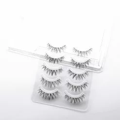 KEKEBAICHA 5pairs Pack Eyelashes Invisible Thin Band False Wispy Natural Long Fake Makeup Faux Cils Korean Lash -Zentai shop online 74237 887efb