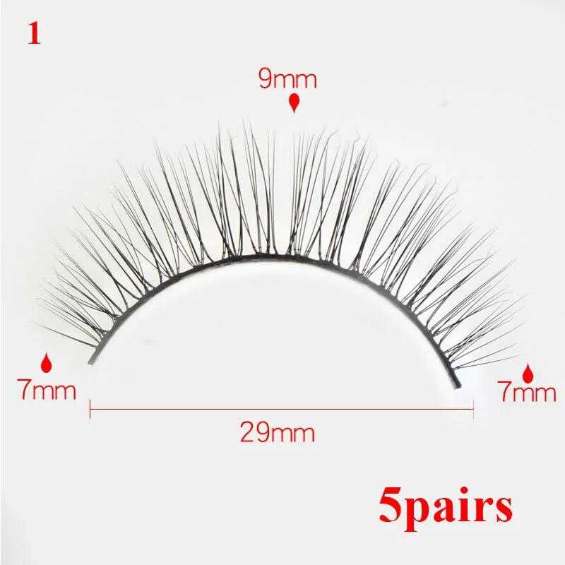 Cosplay&ware Little Devil 5 Pairs Manga Lashes Anime Cosplay Natural Wispy Korean Makeup Artificial False Eyelashes Yzl1 6 Cosplay&ware Little Devil 5 Pairs Manga Lashes Anime Cosplay Natural Wispy Korean Makeup Artificial False Eyelashes Yzl1 - Image 6