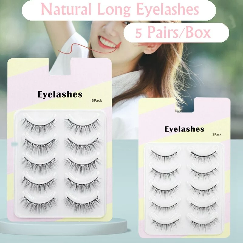 Cosplay&ware Little Devil 5 Pairs Manga Lashes Anime Cosplay Natural Wispy Korean Makeup Artificial False Eyelashes Yzl1 3 Cosplay&ware Little Devil 5 Pairs Manga Lashes Anime Cosplay Natural Wispy Korean Makeup Artificial False Eyelashes Yzl1 - Image 3