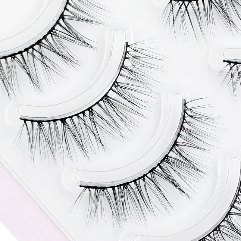 Cosplay&ware Little Devil 5 Pairs Manga Lashes Anime Cosplay Natural Wispy Korean Makeup Artificial False Eyelashes Yzl1 5 Cosplay&ware Little Devil 5 Pairs Manga Lashes Anime Cosplay Natural Wispy Korean Makeup Artificial False Eyelashes Yzl1 - Image 5