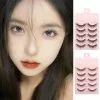 Cosplay&ware 5 Pairs Japanese Fairy Manga Lashes Anime Cosplay Natural Wispy Korean Makeup Artificial False Eyelashes Yzl1
