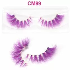 Okaylash 3d 6d False Colored Eyelashes Natural Real Mink Fluffy Style Eye Lash Extension Makeup Cosplay Colorful Eyelash -Zentai shop online 74250 26b861