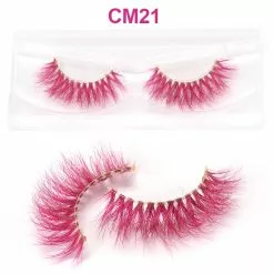 Okaylash 3d 6d False Colored Eyelashes Natural Real Mink Fluffy Style Eye Lash Extension Makeup Cosplay Colorful Eyelash -Zentai shop online 74250 d15e93