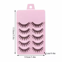Cosplay&ware Little Devil Cosplay Lash Extension False Eyelashes 5 Pairs 3d Bunch Japanese Fairy Lolita Daily Eye Makeup Tool -Zentai shop online 74255 4a7f89