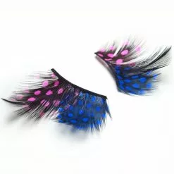 PONYTREE Feather Fake Eyelashes Cosplay Makeup Thick Lashes Extension Colored False Hyperbole -Zentai shop online 74256 aa9178