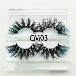 Mikiwi 3d Mink Eyelash Colorful 100% Dramatic Soft Lash Mix Color False Eyelashes Fluffy Colored Lashes Makeup For Cosplay -Zentai shop online 74258 478c70