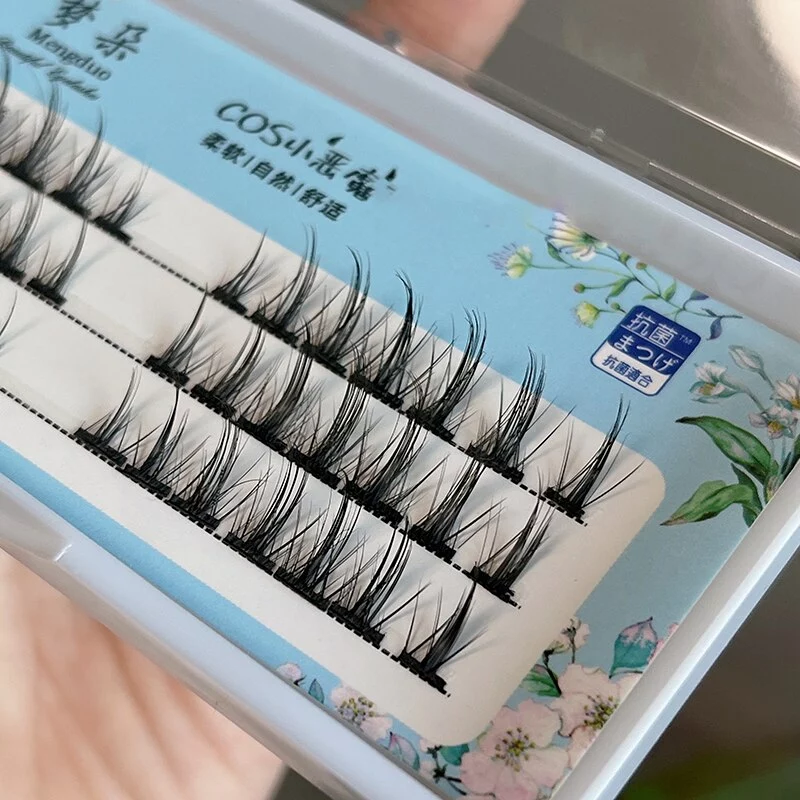 Cosplay&ware Anime Fairy False Eyelashes Cos Handmade Little Devil Big Eyes Naturally Thick Lolita Sunflower 2 Cosplay&ware Anime Fairy False Eyelashes Cos Handmade Little Devil Big Eyes Naturally Thick Lolita Sunflower - Image 2