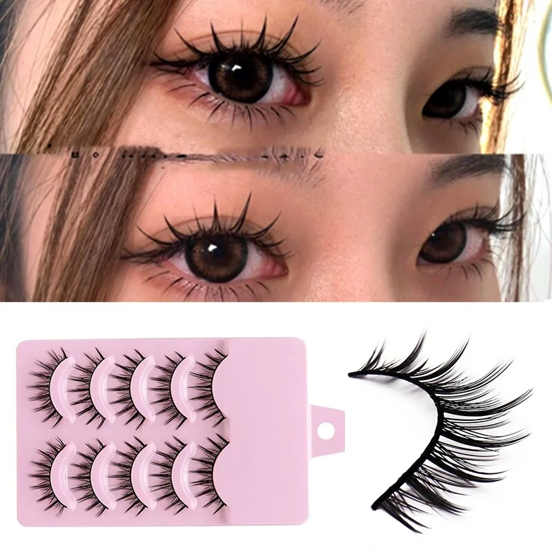 Cosplay&ware Little Devil Cosplay Lash False Eyelashes 5 Pairs 3d Bunch Japanese Nagaraku Mink Lashes Fairy Lolita Eye Makeup Tool 3 Cosplay&ware Little Devil Cosplay Lash False Eyelashes 5 Pairs 3d Bunch Japanese Nagaraku Mink Lashes Fairy Lolita Eye Makeup Tool - Image 3