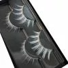 HBZGTLAD 2 Pairs White Upper & Amp; Lower False Eyelashes Soft Wispy Natural Extension Halloween Party Cosplay Eye Makeup Lash Tools