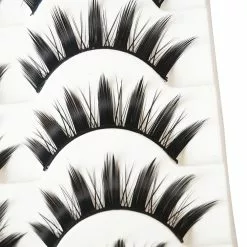 Ucaluer 5 Pairs Natural Japanese Serious Makeup False Eyelashes Women Long Thick Strip Lash Extension Cosplay -Zentai shop online 74272 4b98d8