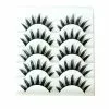 Ucaluer 5 Pairs Natural Japanese Serious Makeup False Eyelashes Women Long Thick Strip Lash Extension Cosplay