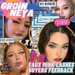 Groinneya 5pairs Eyelashes Cosplay Natural Lashes 3d Faux Mink Eyelash Wispy Fluffy Soft Extension Hand Made Fake Lash Makeup -Zentai shop online 74273 1ba8a3