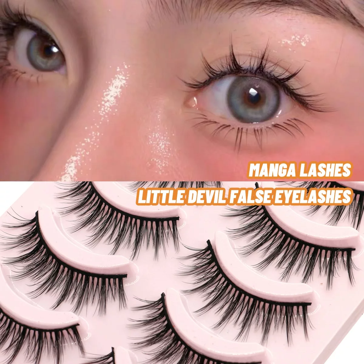 Groinneya 2 5 Pairs 3d Faux Mink Lashes Natural Cosplay False Eyelashes Japanese Seriouscross Manga Makeup Tools 1 Groinneya 2 5 Pairs 3d Faux Mink Lashes Natural Cosplay False Eyelashes Japanese Seriouscross Manga Makeup Tools