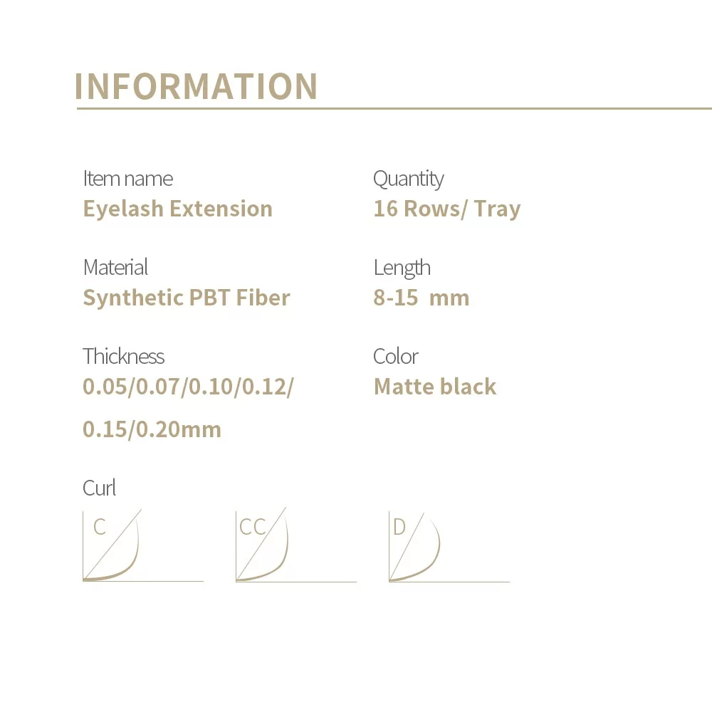 Gahamaca Individual Russian Volume Eyelashes C Cc D Natural False Mink Classic Eyelash Lash Extension Cilia 6 Gahamaca Individual Russian Volume Eyelashes C Cc D Natural False Mink Classic Eyelash Lash Extension Cilia - Image 6