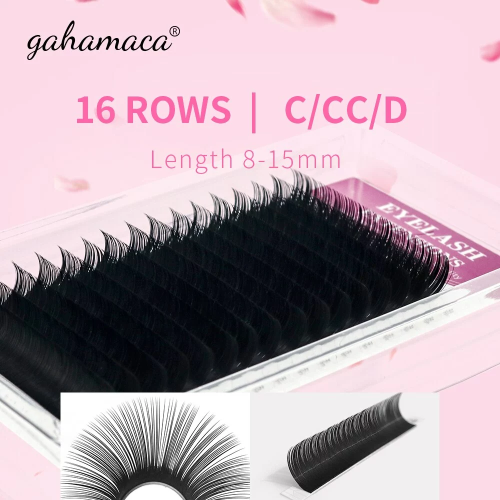Gahamaca Individual Russian Volume Eyelashes C Cc D Natural False Mink Classic Eyelash Lash Extension Cilia 1 Gahamaca Individual Russian Volume Eyelashes C Cc D Natural False Mink Classic Eyelash Lash Extension Cilia