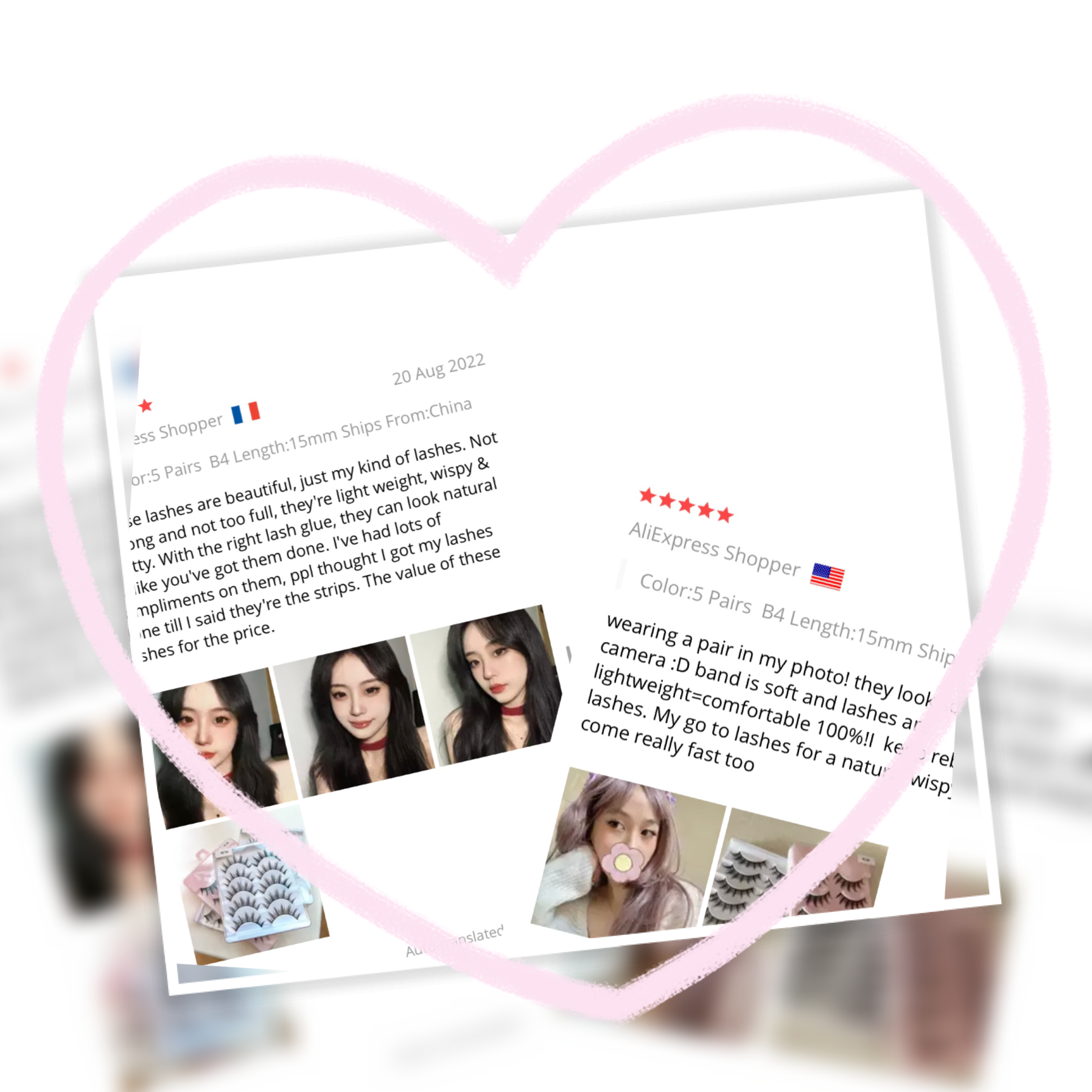 Cosplay&ware 5 Pair Manga Lashes Little Devil Anime Cosplay Natural Wispy Fairy Cross Korean Makeup Fake Eyelashes 6 Cosplay&ware 5 Pair Manga Lashes Little Devil Anime Cosplay Natural Wispy Fairy Cross Korean Makeup Fake Eyelashes - Image 6