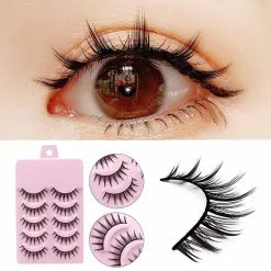 Cosplay&ware 5 Pairs False Eyelashes Little Devil Cosplay Lash Extension 3d Bunch Japanese Fairy Lolita Eyelash Daily Eye Beauty Makeup Tool -Zentai shop online 74282 3eebbe