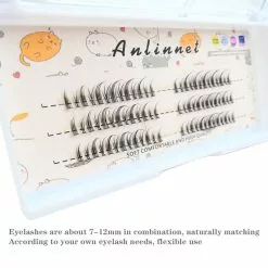 Anlinnet Little Devil Cosplay Lash Extension False Eyelashes A Box Of Three Pairs Japanese Fairy Daily Eye Makeup To -Zentai shop online 74286 8e3e91