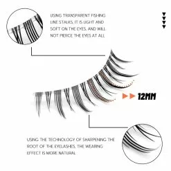 GROINNEYA Manga Lashes 5 Pairs Cosplay 3d Faux Mink Natural Short Full Strip Clear Band Soft Eyelashes Extension 10 GROINNEYA Manga Lashes 5 Pairs Cosplay 3d Faux Mink Natural Short Full Strip Clear Band Soft Eyelashes Extension -Zentai shop online 74287 5a10d0
