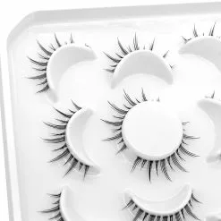 GROINNEYA Manga Lashes 5 Pairs Cosplay 3d Faux Mink Natural Short Full Strip Clear Band Soft Eyelashes Extension 11 GROINNEYA Manga Lashes 5 Pairs Cosplay 3d Faux Mink Natural Short Full Strip Clear Band Soft Eyelashes Extension -Zentai shop online 74287 a2f3d9