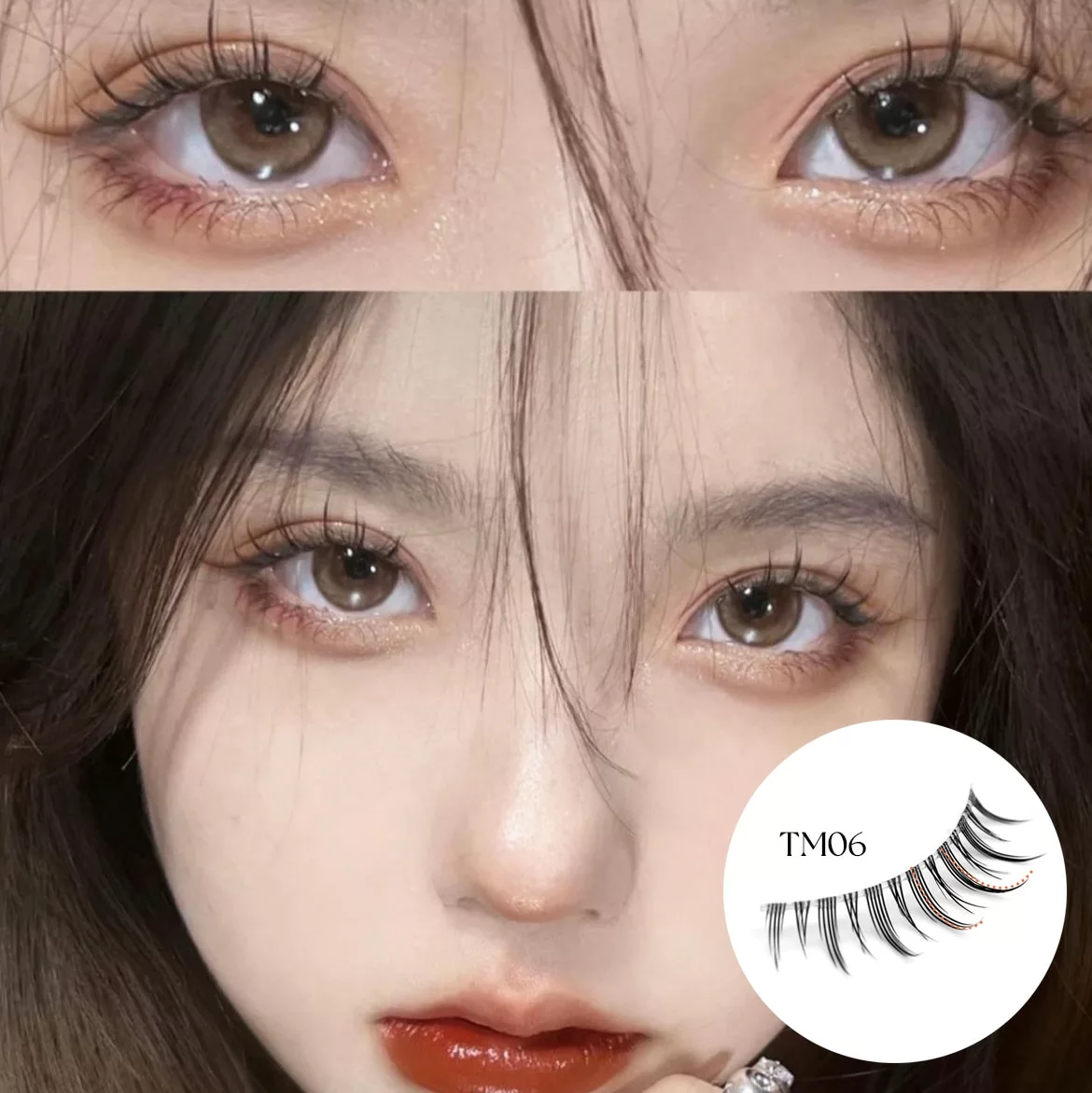 GROINNEYA Manga Lashes 5 Pairs Cosplay 3d Faux Mink Natural Short Full Strip Clear Band Soft Eyelashes Extension 3 GROINNEYA Manga Lashes 5 Pairs Cosplay 3d Faux Mink Natural Short Full Strip Clear Band Soft Eyelashes Extension - Image 3