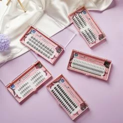 Yelix Upgrade A-type Eyelashes Manga Lashes Natural Individual Cluster Quick Diy Eyelash Extensions Kit Cosplay -Zentai shop online 74290 8fa0fe