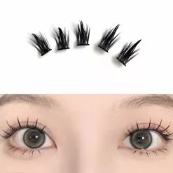 Yelix Upgrade A-type Eyelashes Manga Lashes Natural Individual Cluster Quick Diy Eyelash Extensions Kit Cosplay -Zentai shop online 74290 ab68a2