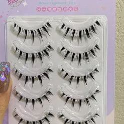Cosplay&ware 1 5 Pairs Handmade Soft Wispy Curling False Eyelashes Natural Fairy Daily Volume Cosplay Makeup Extension Tools 10 Cosplay&ware 1 5 Pairs Handmade Soft Wispy Curling False Eyelashes Natural Fairy Daily Volume Cosplay Makeup Extension Tools -Zentai shop online 74292 9a67fa