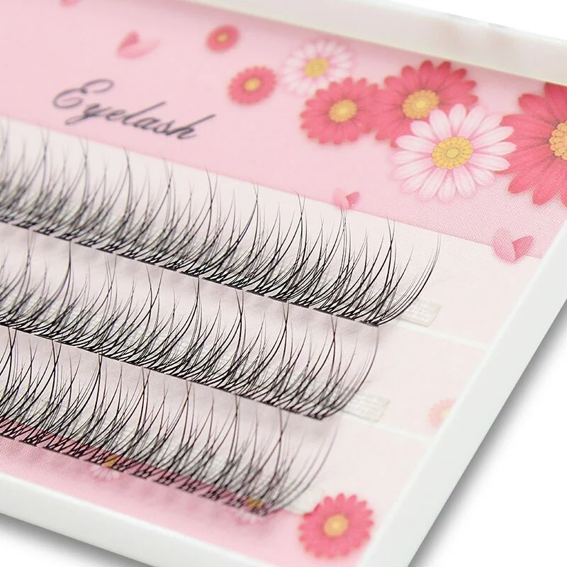 Kimcci 120pcs Premium Mink Individual Dovetail Eyelash Extension Natural 3d Cluster Eyelashes Professional Makeup Flared Lashes 5 Kimcci 120pcs Premium Mink Individual Dovetail Eyelash Extension Natural 3d Cluster Eyelashes Professional Makeup Flared Lashes - Image 5