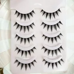 Yokpn 5 Pairs Eyelashes Cos Dance Performance Eyelash Handmade Acrylic Cross Female Japanese 3d Natural Lashes 8 Yokpn 5 Pairs Eyelashes Cos Dance Performance Eyelash Handmade Acrylic Cross Female Japanese 3d Natural Lashes -Zentai shop online 74296 46ef2c