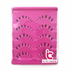 Icycheer Makeup Bottom Eyelashes Kit 5 Pairs 3d Natural Looking Under Eye Lashes Extension Lower Eyelash Cosplay -Zentai shop online 74297 d950a9