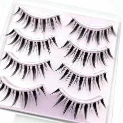 Mikiwi Manga Lashes Japanese Clear Band Multipack False Eyelashes Natural Look Anime Strip Wispy -Zentai shop online 74298 5d8d32